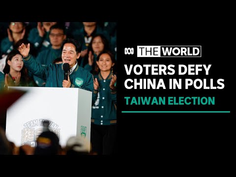 Taiwan's new president-elect Lai Ching-Te faces 'tough' time with China pressure | The World