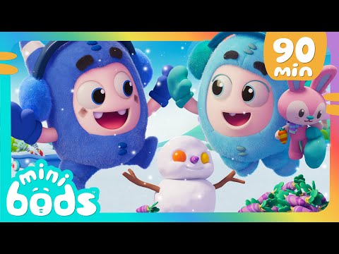 Do You Want To Make A Snowbod! ☃️ | Christmas with Minibods | Preschool Cartoons for Toddlers