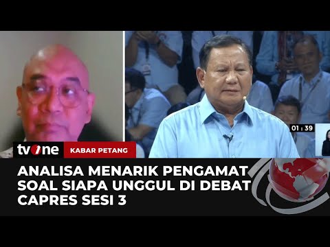 Tema Debat Capres Sesi 3 Untungkan Prabowo, Pengamat Pertahanan: Bisa jadi Beban Juga | tvOne