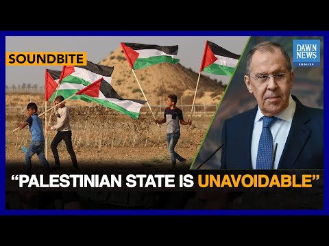 Palestinian State Is Unavoidable: Russian FM Lavrov | Dawn News English