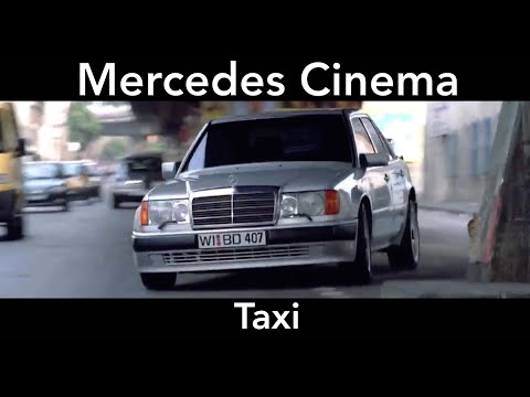 Taxi - French action comedy. Dueling Mercedes-Benz 500E W124 Car Chase.