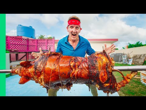 PORKO RICO!! Extreme Countryside Cooking in the Caribbean!!