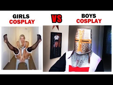 Girls COSPLAY vs Boys COSPLAY 4 