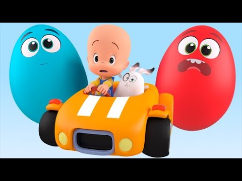 Learn with Cuquin and the Surpise eggs cars| Educational videos