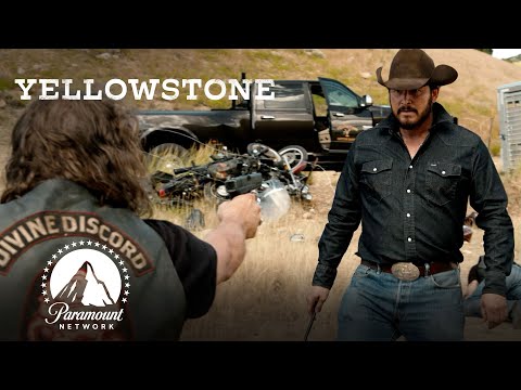 Ranch Hands &amp; Bikers' Brawl | Yellowstone | Paramount Network