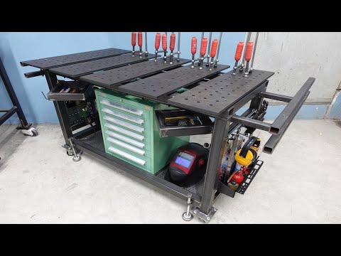 Welding Table DIY with Clamps and some other Ideas