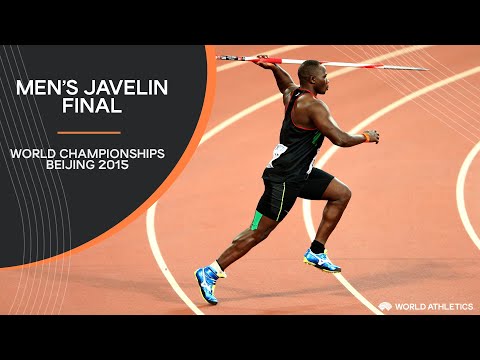 Men's Javelin Final | World Athletics Championships Beijing 2015