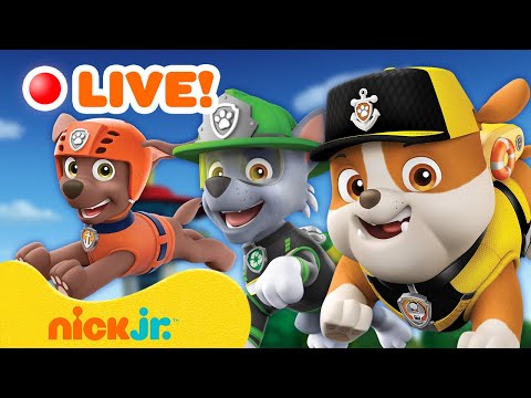 🔴 LIVE: Every Season of PAW Patrol! w/ Rubble, Rocky &amp; Zuma | Rubble &amp; Crew