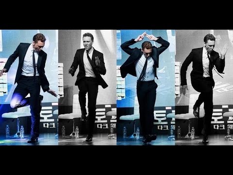 Tom Hiddleston dancing