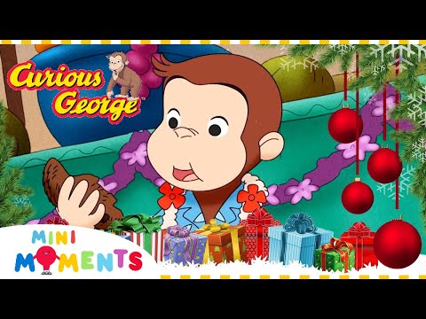 🎄 Monkey Christmas 🎄 | Curious George | Mini Moments