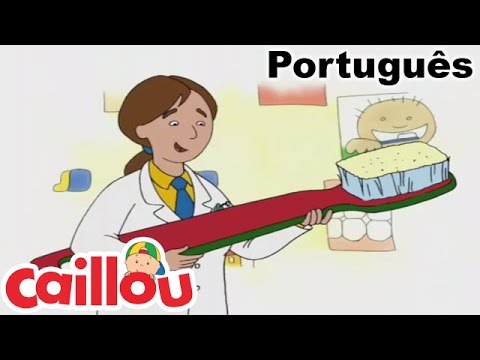 CAILLOU PORTUGU&Ecirc;S: O exame do Caillou