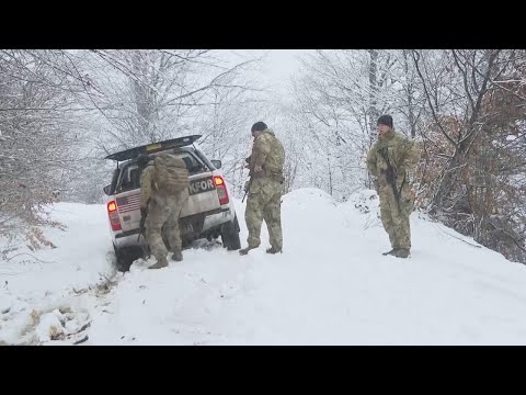 Christmas finds US soldiers on a NATO-led mission in Kosovo