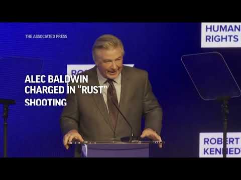 Alec Baldwin faces involuntary manslaughter charge in 'Rust' shooting