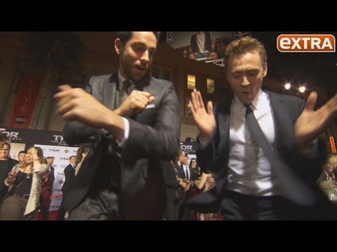 'Thor 2' Dance-Off! Tom Hiddleston vs. Zachary Levi