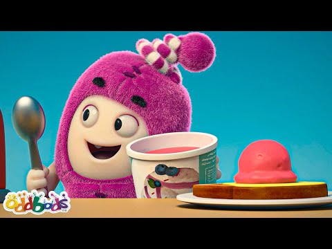 🧇 Newt's French Toast 🧇 | Baby Oddbods | Funny Comedy Cartoon Episodes for Kids