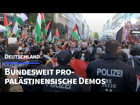Pro-pal&auml;stinensische Demos in Berlin und anderen deutschen St&auml;dten | AFP