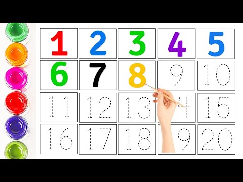 1234 Numbers | 123 Number Names | abcd | Counting Numbers | 123 Number count | Next Kids World| 1234