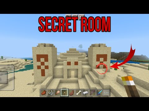 secret room in desert temple part - 1 (Minecraft)