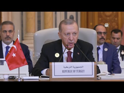 President Erdogan speaks at the &amp;quot;Extraordinary Joint Summit of the OIC and the Arab League&amp;quot;