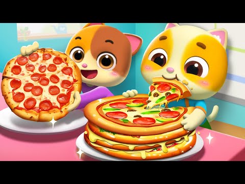 I Love Pizza + ABC Songs &amp; More | Kids Songs &amp; Nursery Rhymes | MeowMi Family Show