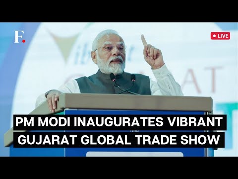 PM Modi LIVE: India's PM Modi Inaugurates Vibrant Gujarat Global Trade Show in Gandhinagar, Gujarat