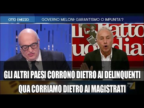 Giustizia, Travaglio vs Sechi: un detenuto bendato in parlamento si sentirebbe a casa propria!