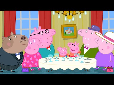 Grandpa Pig's Fancy Birthday Meal | Peppa Pig Asia 🐽 Peppa Pig English Episodes