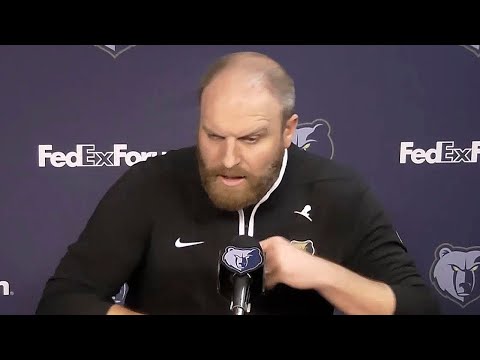 Grizzlies Head Coach Taylor Jenkins' HEATED Postgame Interview, Calls out the Officials 🎤