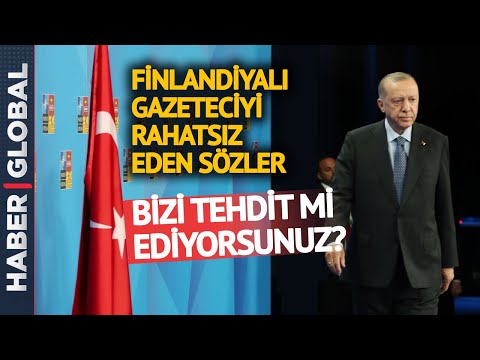 &quot;Tehdit mi ediyorsunuz?&quot; diyen Finli Gazeteciye Tokat Gibi Yanıt