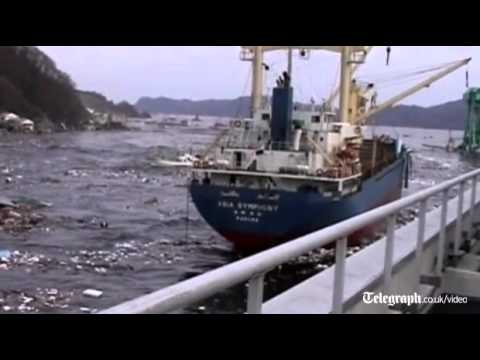 Unseen footage of Japan tsunami released