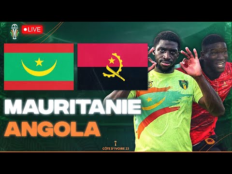 🔴🇲🇷🇦🇴 MAURITANIE - ANGOLA LIVE / 🔥LE MATCH DE L'ESPOIR! / LE GROUPE ALGERIE! / CAN 2024 / CAN 2023