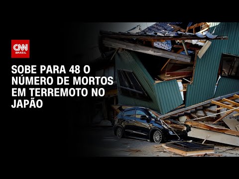 Terremoto no Jap&atilde;o: sobe para 48 o n&uacute;mero de mortos | CNN NOVO DIA