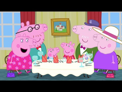 Peppa Pig Celebrates Grandpa Pig's Birthday