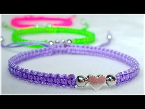 PULSERAS DE HILO PARA PAREJAS | FACILES DE HACER✔️