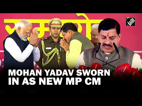 Mohan Yadav sworn-in as new Chief Minister of Madhya Pradesh