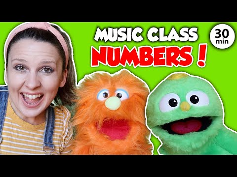 Preschool Music and Movement Class - Number Songs, Counting, Dance and Learning Videos for Kids