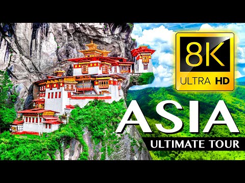 ASIA  The Ultimate TOUR in 8K ULTRA HD - 33 COUNTRIES in ONE VIDEO