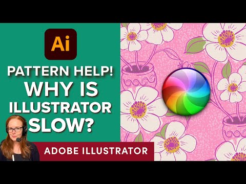 Complexity in Illustrator Art Makes Patterns SLOW, Why and How to Fix