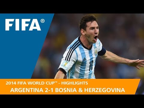 Argentina v Bosnia &amp; Herzegovina | 2014 FIFA World Cup | Match Highlights