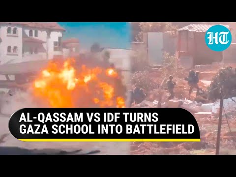 Al-Qassam Fighters Blow Up Israeli Tank With RPG; Heavy Losses For IDF In Gaza School Battle