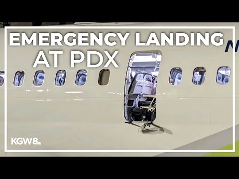 Passengers from Alaska Airlines flight recount emergency landing into PDX