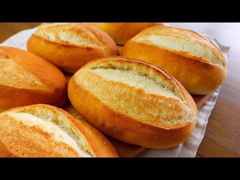 How to make Crusty French Bread Rolls