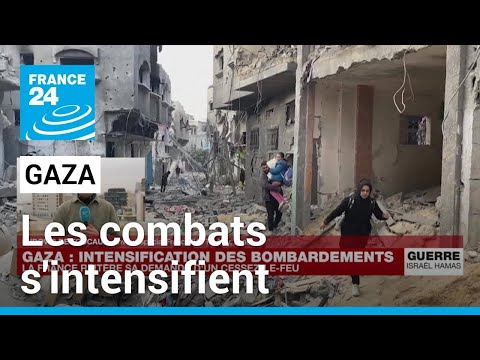 Gaza : les bombardements s'intensifient encore &bull; FRANCE 24