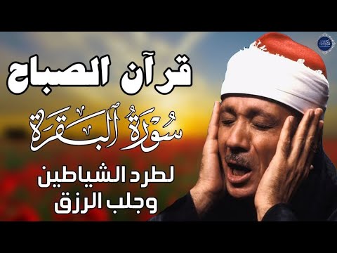 قرآن الصباح | سورة البقرة لحفظ وتحصين المنزل وجلب البركة | من أروع ما جود الشيخ عبد الباسط عبد الصمد