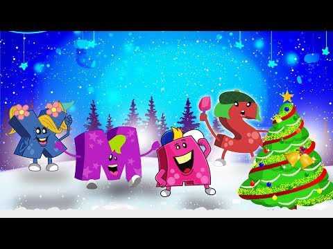 Compilation - XMAS - ABC MONSTERS | Christmas Alphabet Monsters | Video for Kids