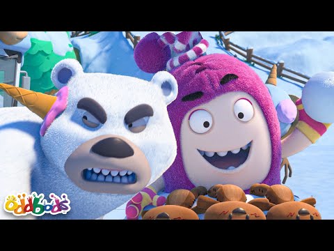 Polar Bear PANIC!! 🐻&zwj;❄️❄️ | BEST OF NEWT 💗 | ODDBODS | Funny Cartoons for Kids