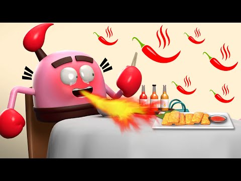 AstroLOLogy | Scorpio Feels The Burn 🔥🌶️ | Foodolology  | Cartoon Crush