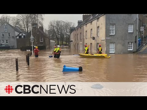 Storm Gerrit in Scotland leaves thousands without power