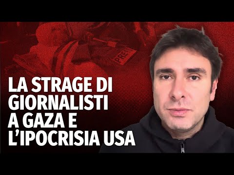 La strage di giornalisti a Gaza e l&rsquo;ipocrisia Usa