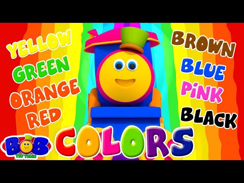 Learn Colors + More Kids Songs &amp; Nursery Rhymes with Bob The Train